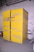 78 in. Wide x 49 in. Deep x 98 in. High 2-Door Flammable Storage Cabinet