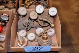 Lot - (4) Welding Regulators in (1) Box