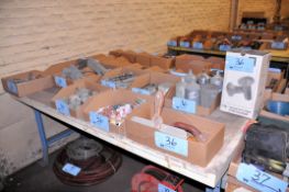 Lot - Paint Spraying Guns, Mixers and Accessories with Cement Tools in (8) Boxes