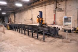 Peddinghaus Model 1000/1B Ocean Avenger II 42 in. x 480 in. CNC Horizontal Beam Drill