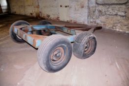 5 ft. x 12 ft. Tandem Axle Blast Pot Trailer