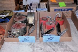 Lot - (3) Reloc Self-Retracting Lanyards and (3) Rebel Protecta Self Retracting Lifelines