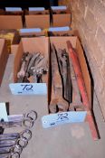 Lot - Machine Wrenches in (2) Boxes