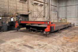 2009 CSI Model Kodiak 12 ft. x 25 ft. CNC Plasma Cutting System, HPR 400 XD, Water Table