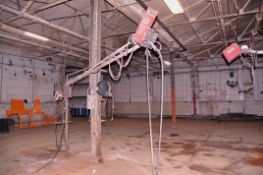 Welding Boom with Lincoln Wire Feed and Mig Gun