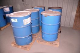 Lot - Cycled Shot Blast Material in (5) 55-Gallon Drums