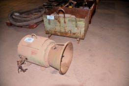 Lincoln Lincguard 75-HP, 1,775-RPM, 365TSC Frame 3-Phase Electric A.C. Motor, Etc.