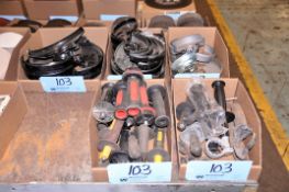 Lot - Angle Grinder Guards and Handles in (5) Boxes