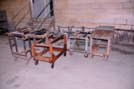 Lot - (10) Carts in (1) Group