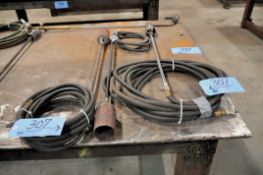 Lot - (3) Torches with Hose in (1) Group