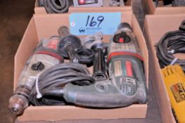 Metabo Model BHE22 Electric Hammer Drill with Metabo Model BE710 1/2 in. Electric Drill in (1) Box