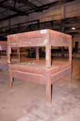 Lot - (2) 60 in. Long x 60 in. Wide x 36 in. High Acorn Welding Tables