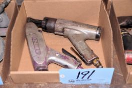 Lot - (2) Pneumatic Pistol Grip Needle Scalers in (1) Box
