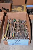 Lot - Combination Wrenches in (1) Box