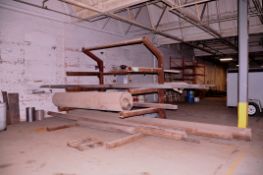 Lot - Tube Stock and Angle Iron with Rack