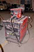 Lincoln Idealarc Model DC-600 600-Amp Portable Multi-Process Welder with LN-9 Wire Feed