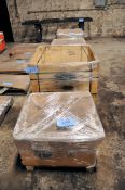 Lot - Carriage Bolts in (4) Crates in (1) Row