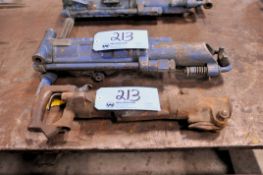 Lot - (2) Pneumatic Jack Hammers