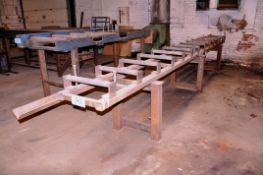 20 in. x 20 ft. Heavy Duty Roller Feed Conveyor