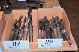 Lot - Tapered Shank Drills in (2) Boxes