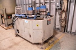2010 WDM Model AR-41, 4 in. x 4 in. x 1/2 in. Hydraulic Angle Bending Roll