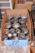 Lot - 3/4 in. Drive Sockets in (1) Box