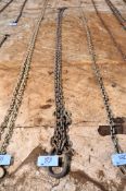 1/2 in. Link x 12 ft. 2-Hook Chain Sling with (2) Chokers