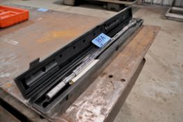 Wright Tool 1 in. Drive 100 to 600 ft. lb. Click Style Torque Wrench with Case
