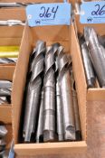 Lot - Tapered Shank Drills in (1) Box