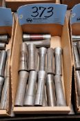 Lot - (17) R8 Collets in (1) Box