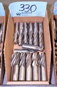 Lot - 4-Flute End Mills in (1) Box