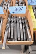 Lot - Tapered Shank Drills in (1) Box