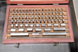80-Piece Gage Block Set with Case