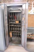 DoAll Cabinet with Saw Blades and Accessories