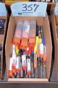 Lot - Carbide End Mills in (1) Box