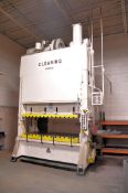 Clearing Model S2-200-84-42 200-Ton Capacity Straight Side Double Crank Press