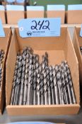 Lot - Straight Shank Drills in (1) Box