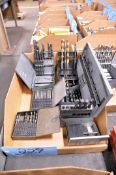 Lot - (5) Drill Indexes with Drills and Blanks in (1) Box