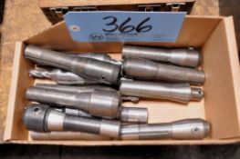 Lot - (12) R8 Shank End Mill Holders in (1) Box