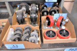 Lot - Caster Wheels in (4) Boxes
