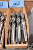 Lot - Tapered Shank Drills in (1) Box
