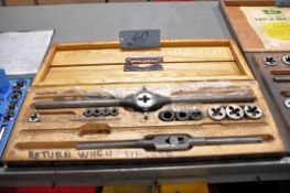 Lot - S.W. Card and Ace Brand Tap and Die Sets with Cases (Incomplete)