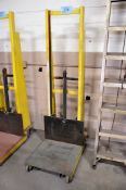 1,000-lb. Capacity Manual Walk Behind Foot Operated Die Lift Cart, 24