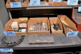 Lot - Various Inspection in (4) Boxes with (2) Outside Micrometers and (1) Inside Micrometer Set