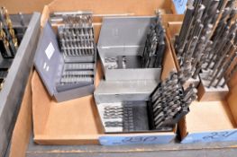 Lot - (3) Drill Indexes with Drills in (1) Box