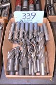Lot - 4-Flute End Mills in (1) Box