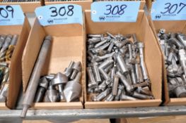 Lot - Convex Cutters and Slot Cutters with Countersinks in (2) Boxes