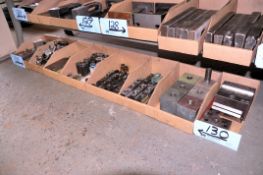 Lot - Bolts, Clamps, Extension Nuts, T-Nuts and Blocks in (8) Boxes