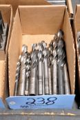 Lot - Straight Shank Drills in (1) Box