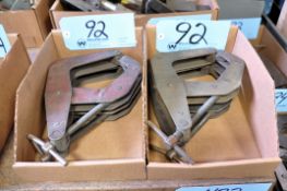 Lot - (4) Large Kant Twist Clamps in (2) Boxes